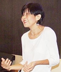 Former flight attendant Aapornne Supommanee teaches English at Pattaya City Hall.